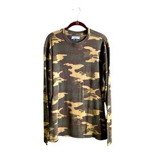 Magellan Outdoors Camouflage Thermal Knit LS Loose Fit Shirt Size Large 6 0459